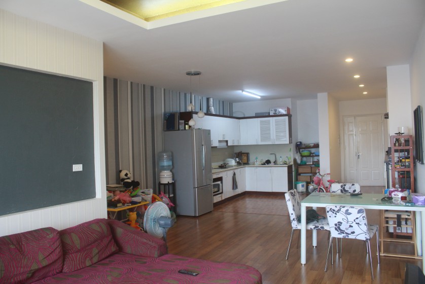 Furnished 3 bedroom apartment for rent at 249A Thuy Khue street Tay Ho