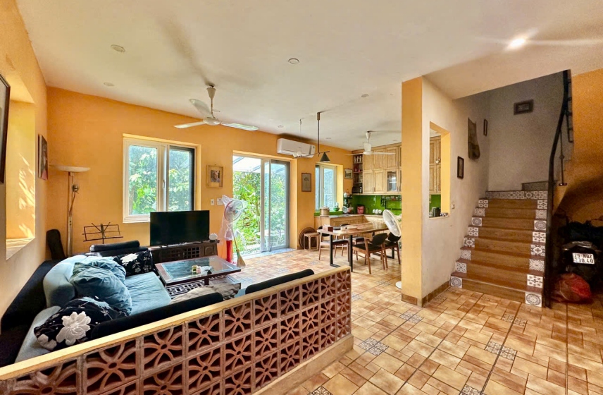 Furnished house in Bac Cau Long Bien with River view 4beds