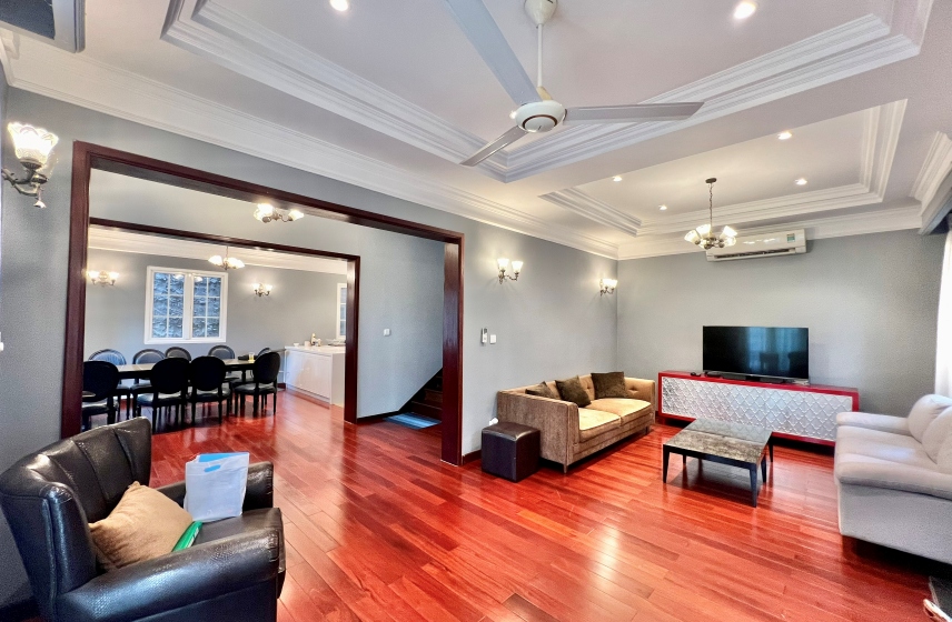 Furnished house in Long Bien for rent near LFAY Hanoi 4bed