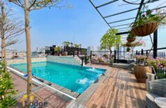 Long Bien apartment with 1 bedroom for rent swimming pool free