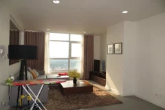 Furnished 01 bedroom apartment in Watermark Hanoi rent with natural light 2