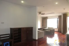 Bright 02 bedroom apartment rental on To Ngoc Van Tay Ho 2
