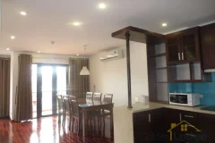 Bright 02 bedroom apartment rental on To Ngoc Van Tay Ho 4