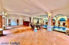 Partly furnished villa for rent in Tay Ho with swimming pool