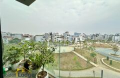 Park view apartment for rent in Ngoc Thuy, Long Bien 3 bedrooms
