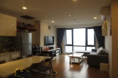 Apartment in Mipec Riverside for rent with 2 bedrooms, river view 3