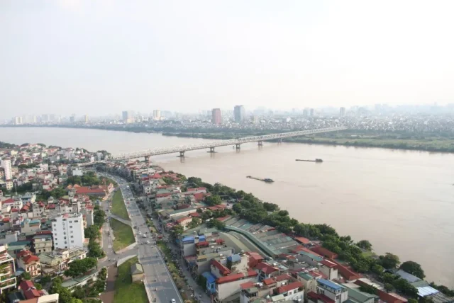 Apartment Mipec Riverside Long Bien 03 bedrooms furnished with river view