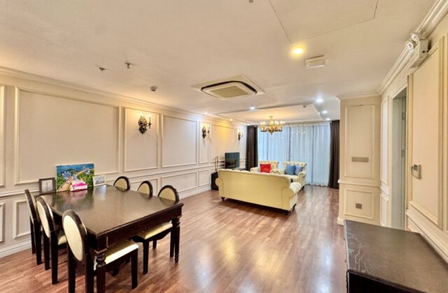 Big studio for rent in Hai Ba Trung, Hanoi with furnished
