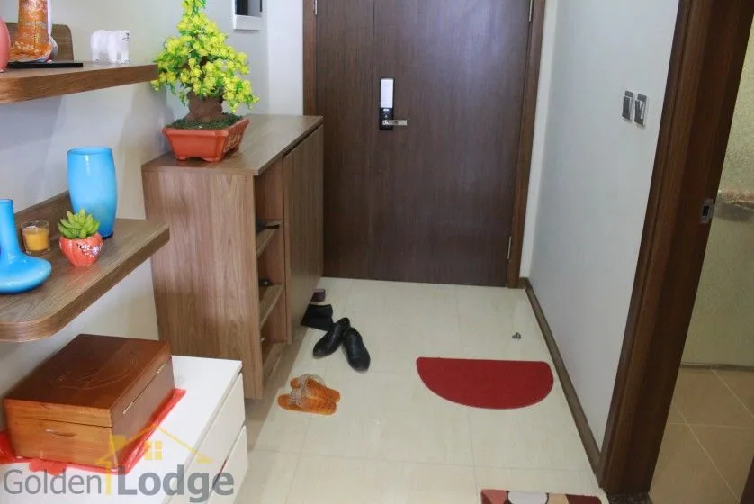 Corner furnished two bedroom apartment in Trang An Complex to rent 1