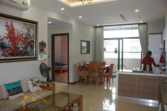 Corner furnished two bedroom apartment in Trang An Complex to rent 2