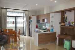 Corner furnished two bedroom apartment in Trang An Complex to rent 3