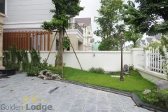 Full nice furniture villa for rent in Vinhomes Riverside Long Bien 3