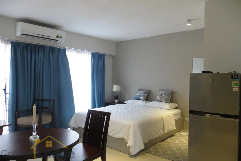 Fully furnished studio apartment on Dang Thai Mai street, Tay Ho 1