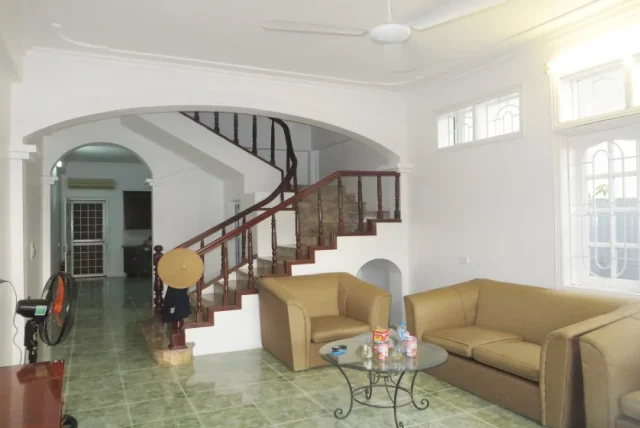 Furnished 5 bedroom house in Tay Ho Hanoi Vietnam lake view
