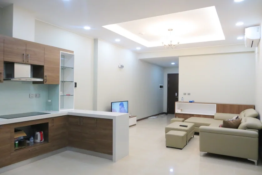 Furnished apartment in Trang An Complex for rent, 2 bedrooms – Floor plan