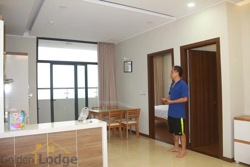 Furnished apartment to rent in Trang An Complex 95m2 balcony 1