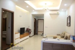 Furnished apartment to rent in Trang An Complex 95m2 balcony 5