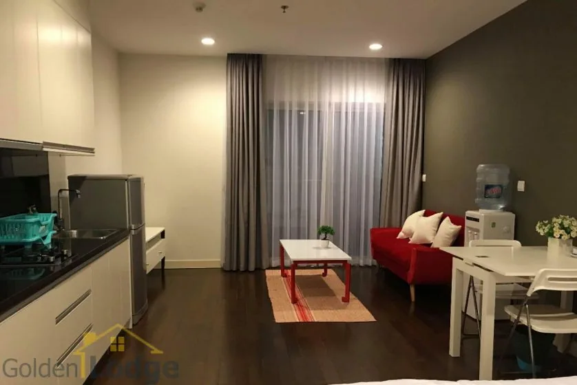 Furnished studio apartment in Lancaster Hanoi for rent 1