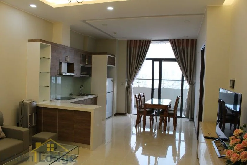 Furnished Trang An Complex apartment with balcony, City view 1