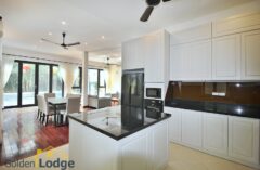 Garden and Pool villa in Tay Ho for rent on Dang Thai Mai str