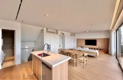 Lake view Duplex apartment  in Tay Ho for rent with private balcony 4