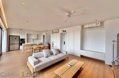 Lake view Duplex apartment  in Tay Ho for rent with private balcony 5