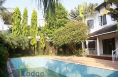 Massive garden and pool villa for rent in Long Bien 7 bedrooms