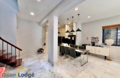 Massive yard house in Tay Ho for rent on To Ngoc Van street 3beds