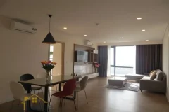 Mipec Riverside apartment rental 3 beds 2 baths furnished 125m2 3