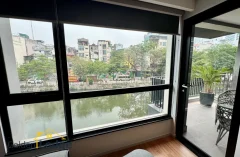 Modern apartment to rent in Truc Bach with lake view 2bed 3