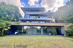 Modern villa in Long Bien for rent with Pool and River view
