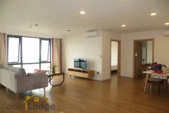 Red river view 3 bedroom apartment in Mipec Riverside rental 2