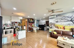Rent three bedroom apartment in Mipec Riverside furnished 3