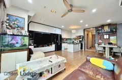 Rent three bedroom apartment in Mipec Riverside furnished 4