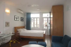 Studio apartment in Nghi Tam village Tay Ho with balcony 2
