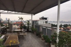 Studio on Dang Thai Mai street for rent Tay Ho balcony 6