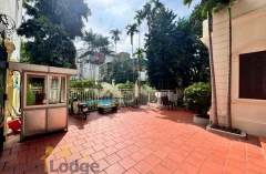 Swimming pool and Garden villa in Tay Ho with unfurnished 4