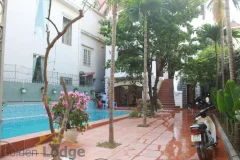 Swimming pool house in To Ngoc Van street, Tay Ho for rent 1