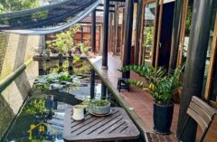 Wooden stilt house for rent in Ngoc Thuy, Long Bien