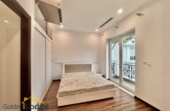 Furnished house for rent in Vinhomes Riverside with 4 bedrooms