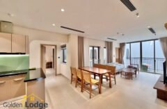 Modern 3-bedroom apartment in Tay Ho for rent on Quang Khanh str